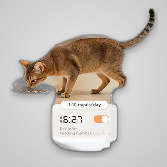 TechTopia Smart Pet Feeder — 4L App-Controlled with Voice Recorder