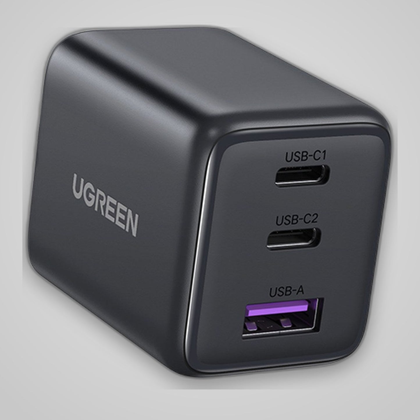UGREEN Nexode 65W GaN Charger — 3-Port USB-C Fast Charge