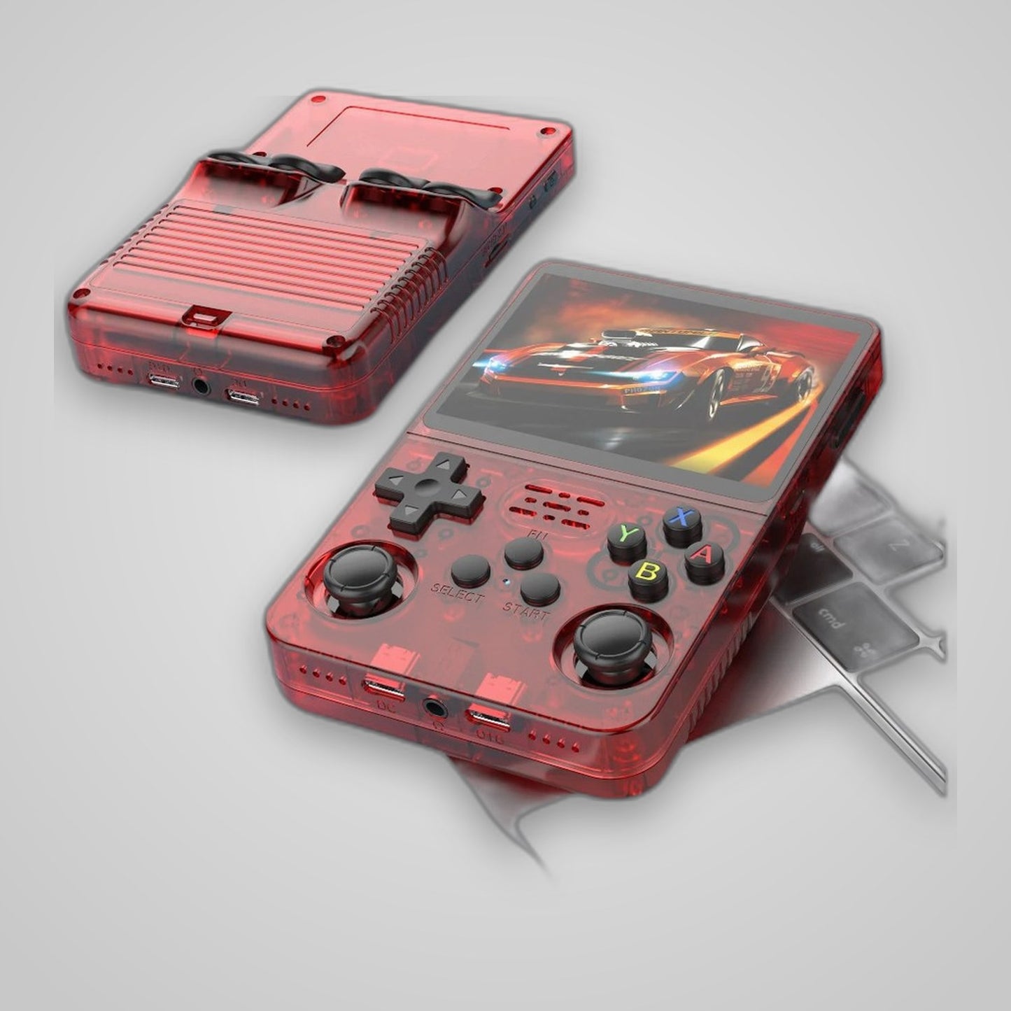 TechTopia R36S Retro Game Console — 64GB, 15,000+ Games, Linux