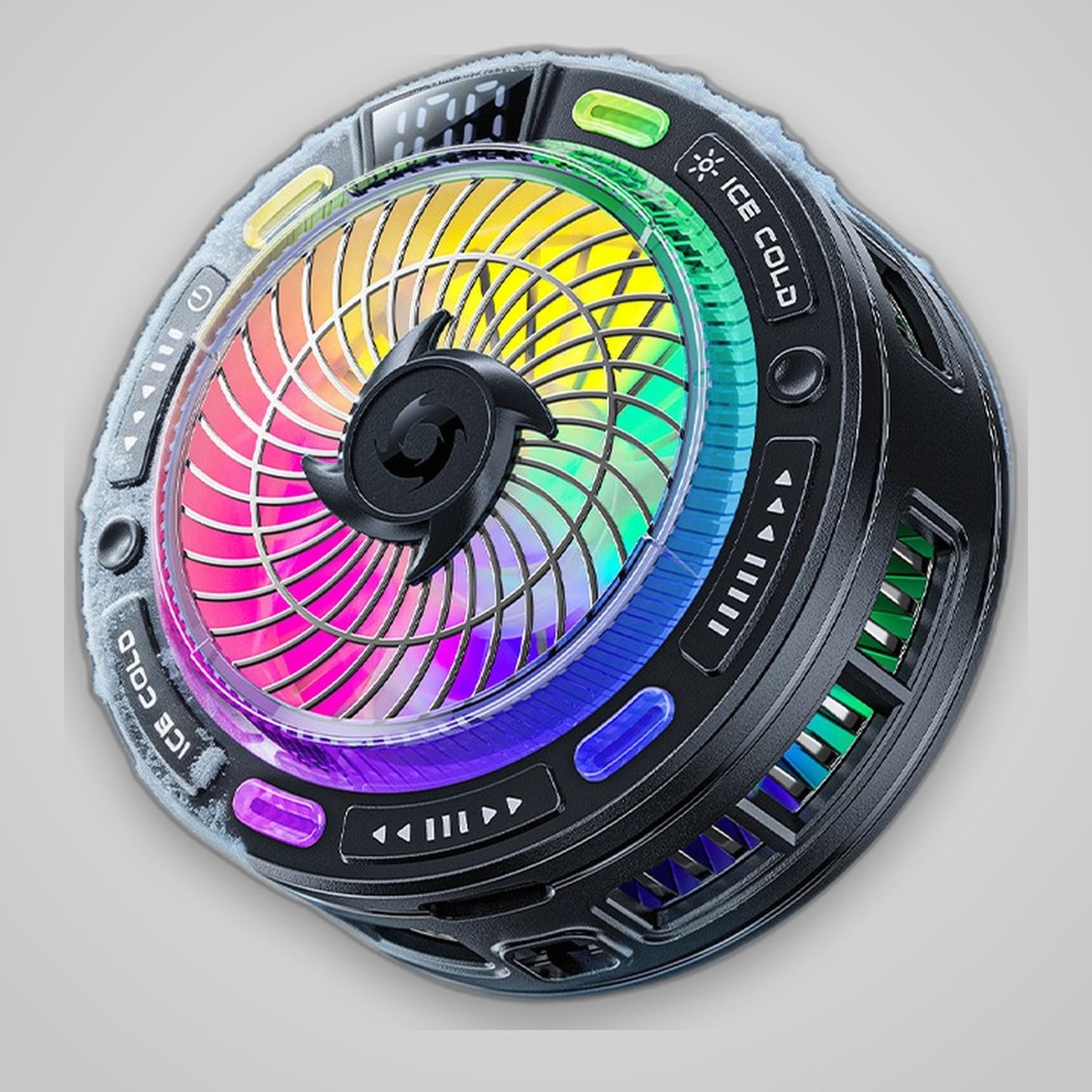 TechTopia Magnetic Phone Cooler — Peltier RGB, Mobile Gaming
