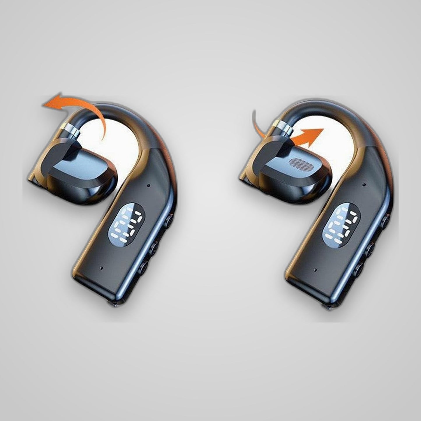 TechTopia TWS Active Noise-Cancelling Earbuds — Bluetooth 5.3, 30hr Battery
