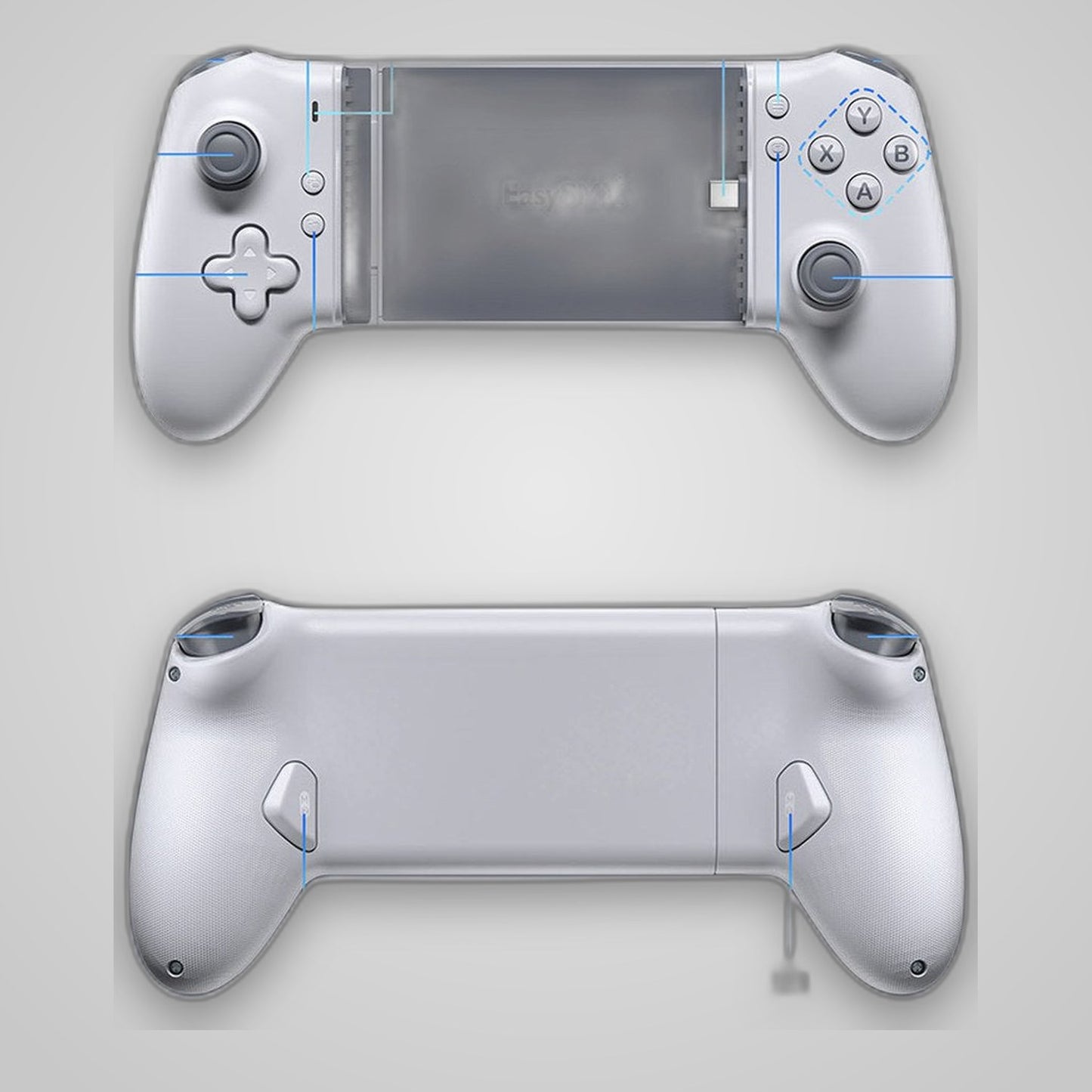 TechTopia Stretchable Bluetooth Game Controller — Mobile, iOS & Android