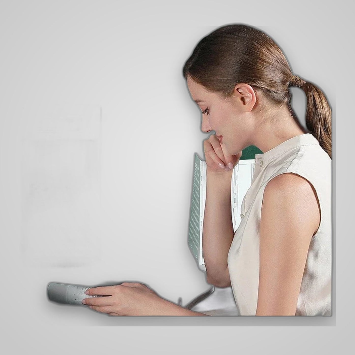 TechTopia Desktop HEPA Air Purifier — Whisper-Quiet, USB-C, Bedroom & Office