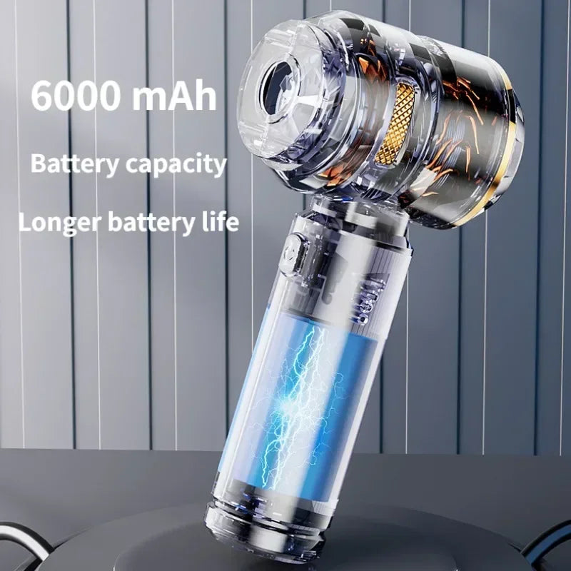 TechTopia BoostVac — High-Power Handheld Wireless Car Vacuum