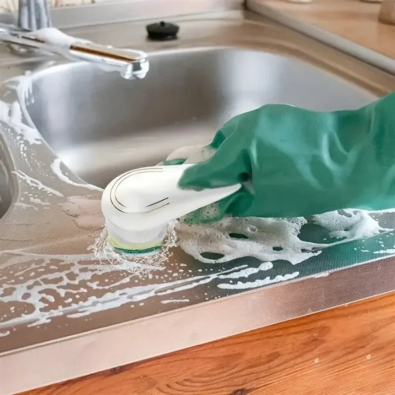 TECHTOPIA Multifunctional Electric Cleaning Brush