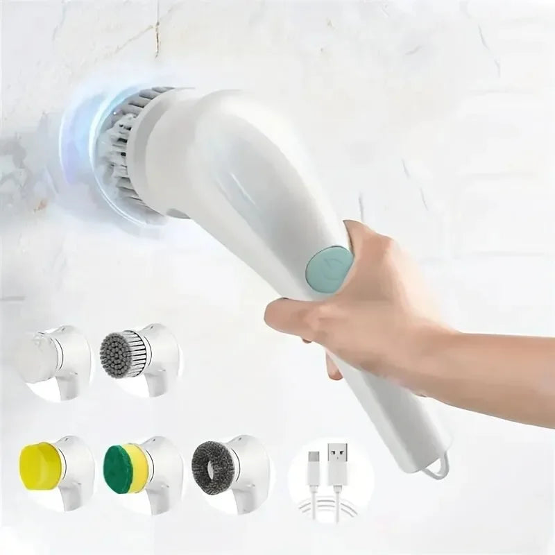 TECHTOPIA Multifunctional Electric Cleaning Brush