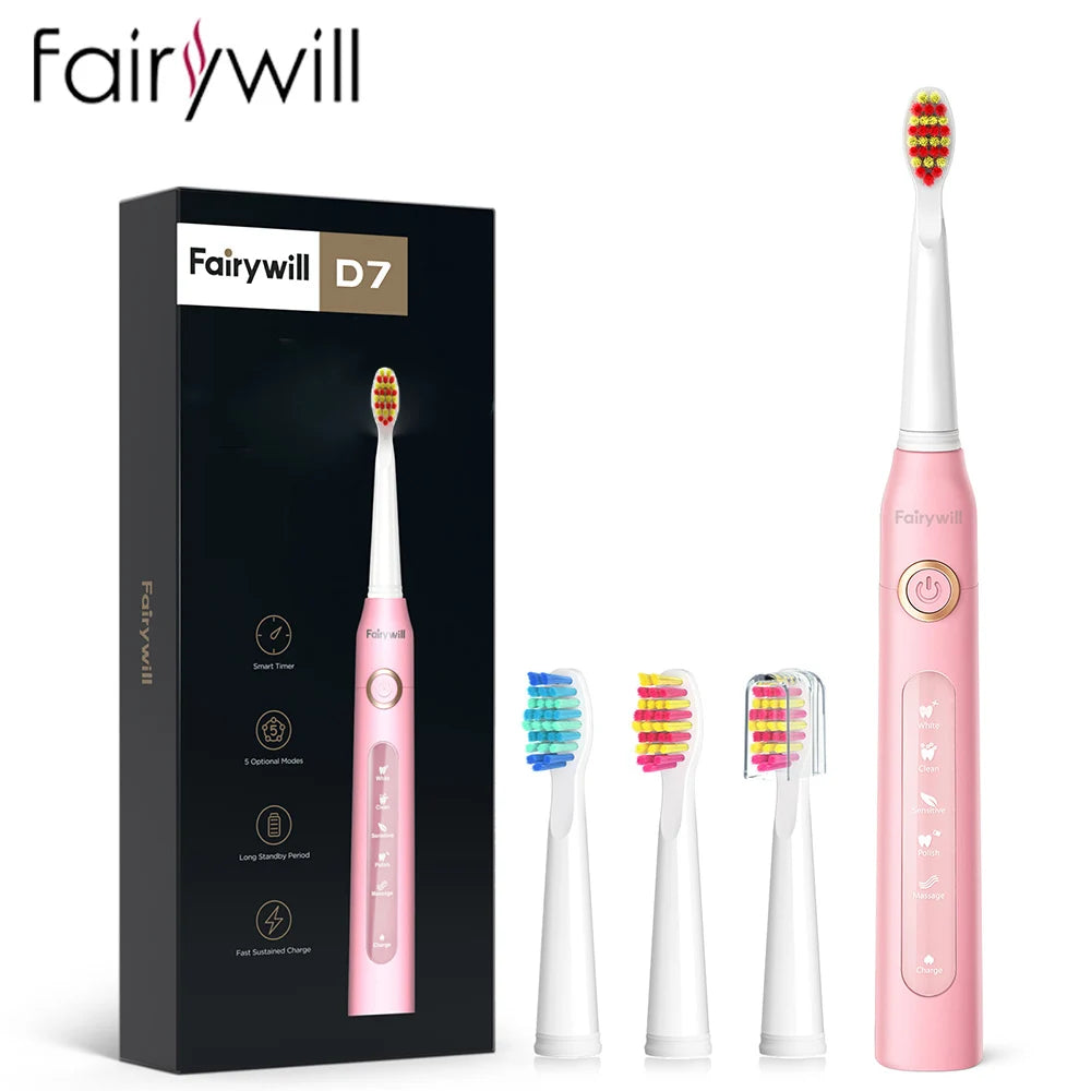 TechTopia SonicGlow Pro — USB-Rechargeable Sonic Toothbrush