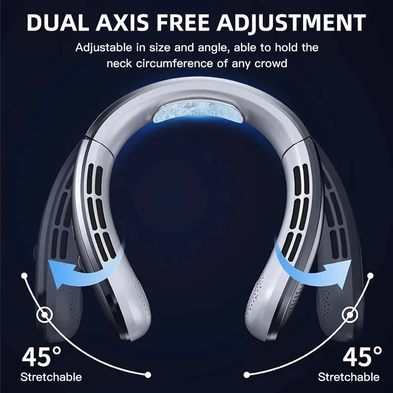 TechTopia Breeze Air — 8000mAh Bladeless Neck Fan