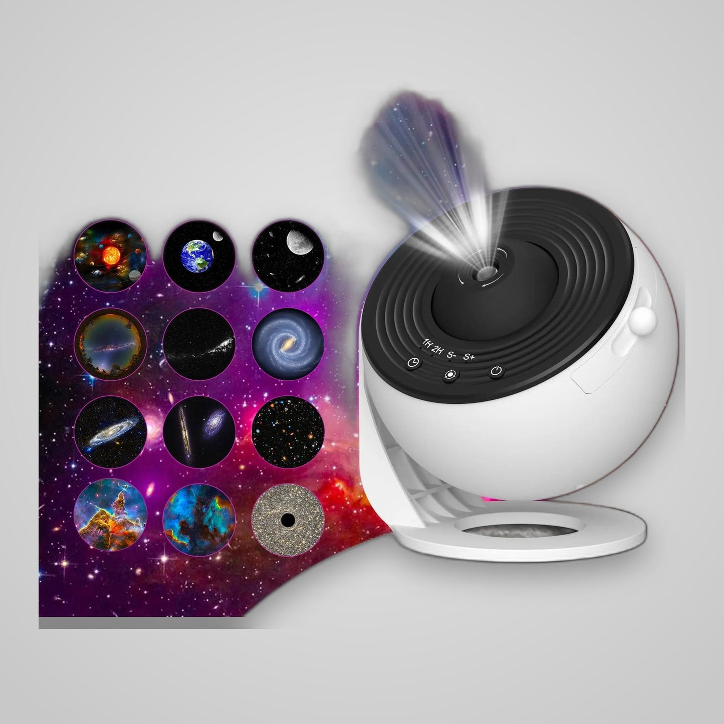 TechTopia Nebula — 360° Galaxy Starry Sky Projector