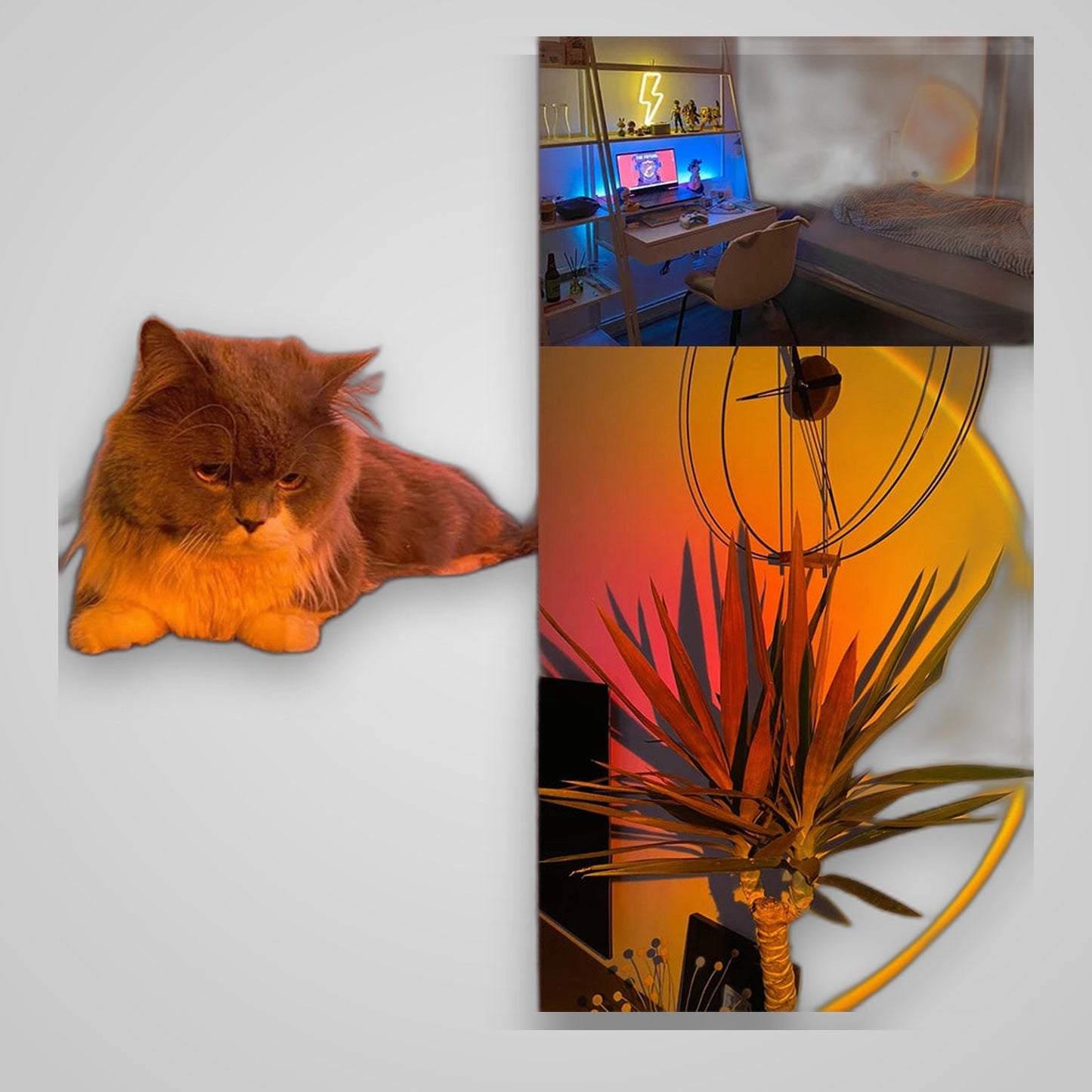 TechTopia Sundown — Smart Sunset RGB Lamp