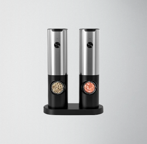 TECHTOPIA Electornic Salt & Pepper Grinder Set